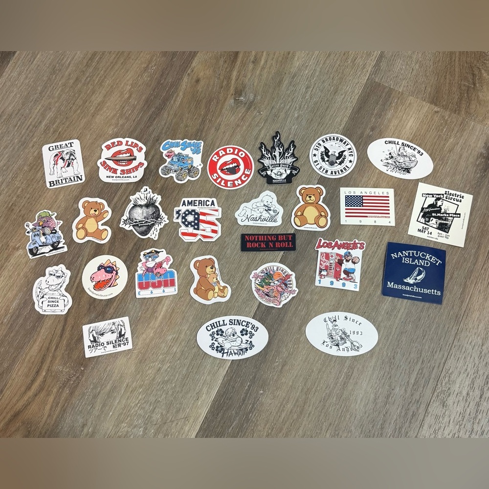 Brandy Melville Sticker Set - Multicolor